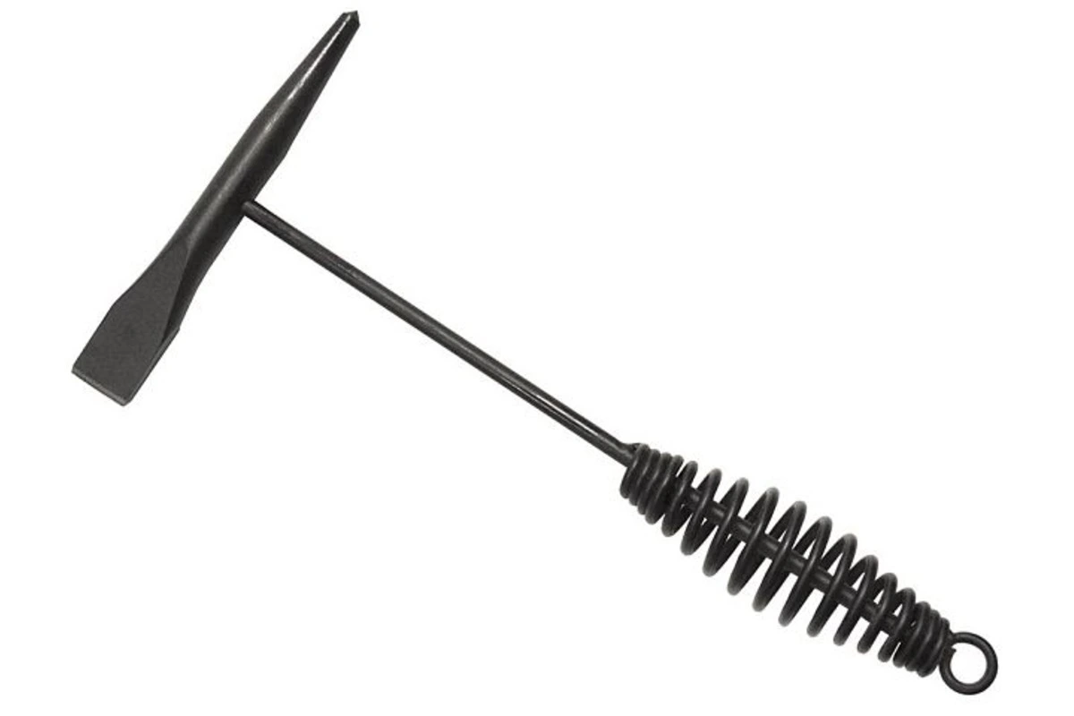 Welding-Chipping Hammer on white background